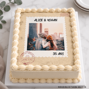 Edible photo A4 stamp