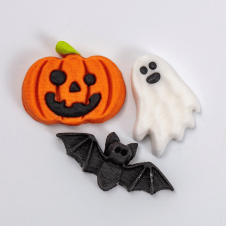 12 decorations and sugar Halloween PME cake