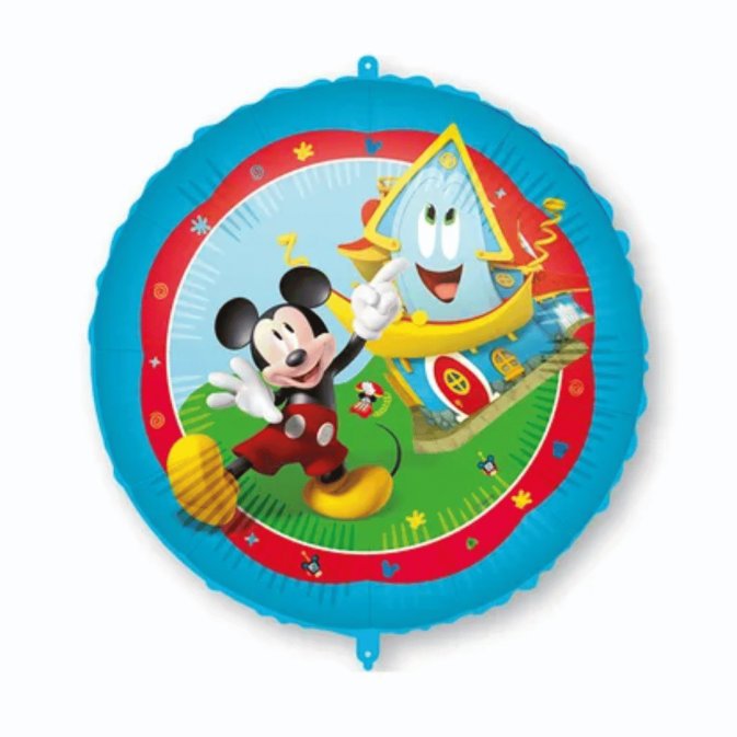 Giant Mickey Mouse birthday balloon in foil - 46 cm