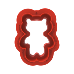 Silikomart teddy bear plastic cookie cutter