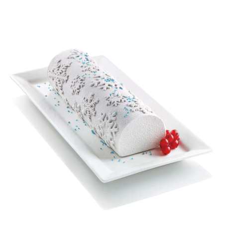 carpet decor buche de noel frozen - silikomart