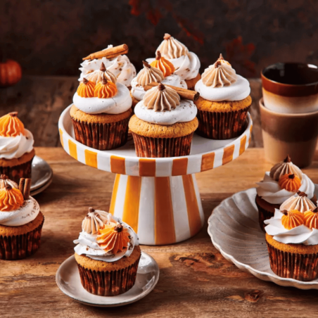 pumpkin spice cupcakes
