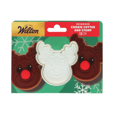 Wilton Christmas reindeer cookie cutter