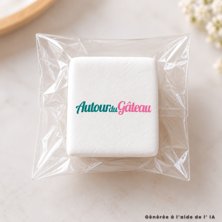 Marshmallows - logo - individual packaging