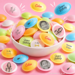 Personalized candy saucers