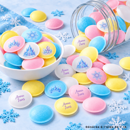 Personalized Frozen Saucers