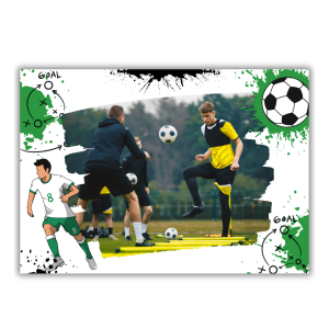 Edible photo Goal football - A4