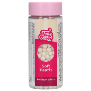 White sugar pearls 4 mm