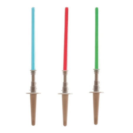 laser sword cake decorations - 10 cm