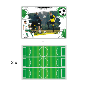 Edible football photo kit