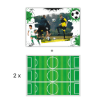 Personalized football theme cake decoration kit