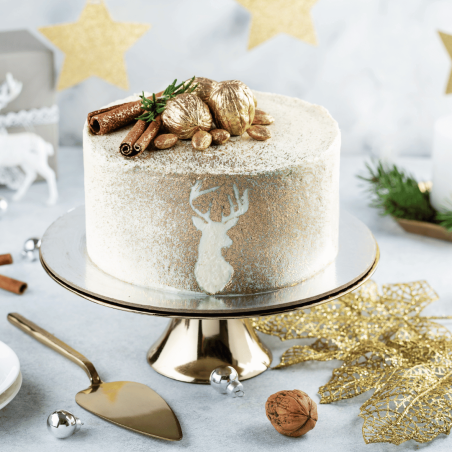 edible gold glitter for chic glitter cakes