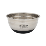 Non-slip stainless steel mixing bowl