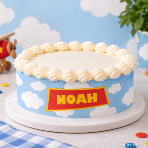 Contour de gâteau jouets comestible