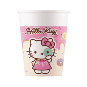 8 Hello Kitty Kuromi birthday paper cups