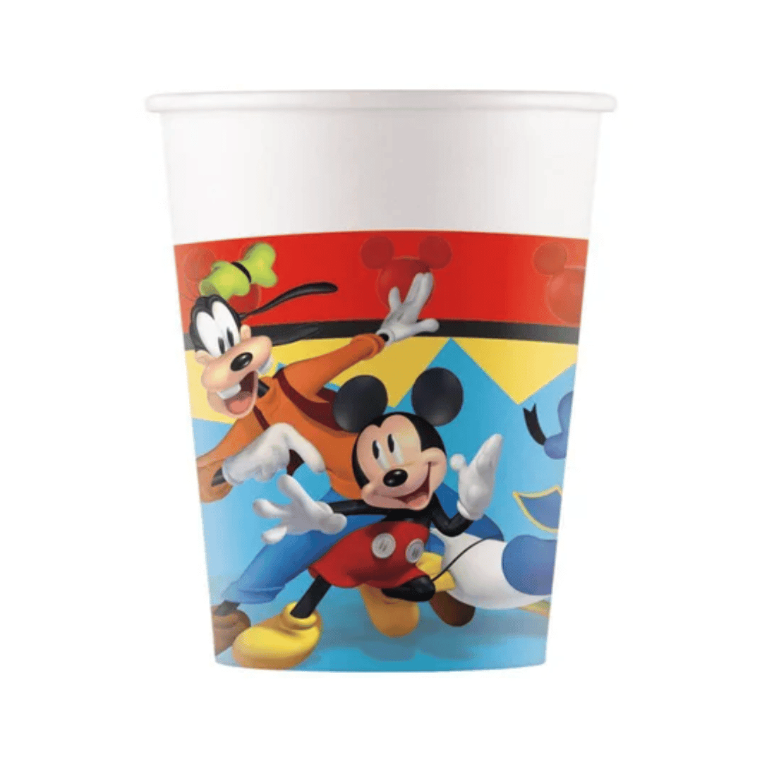 Mickey Mouse birthday cardboard cup, 20 cl