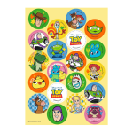 Toy Story mini wafer discs - 20 designs, gluten-free, lactose-free