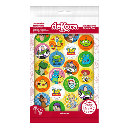 20 wafer discs for Toy Story cake - Dekora