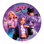 20cm Kandy Stars K-pop wafer disc - Dekora