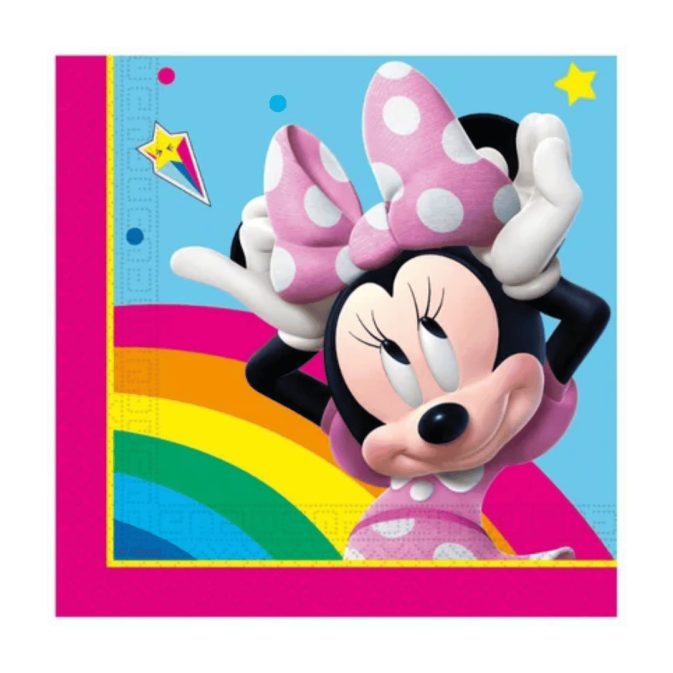 Minnie Mouse paper napkins x20