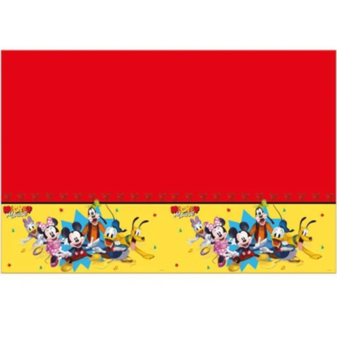 Mickey Mouse plastic tablecloth