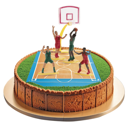basketball cake decorations