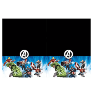 Avengers birthday tablecloth, 120 x 180 cm