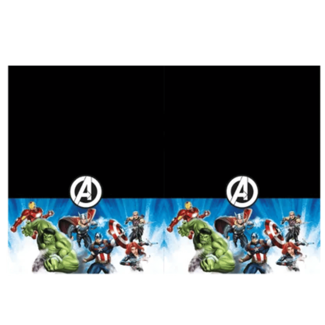 Avengers birthday tablecloth, 120 x 180 cm