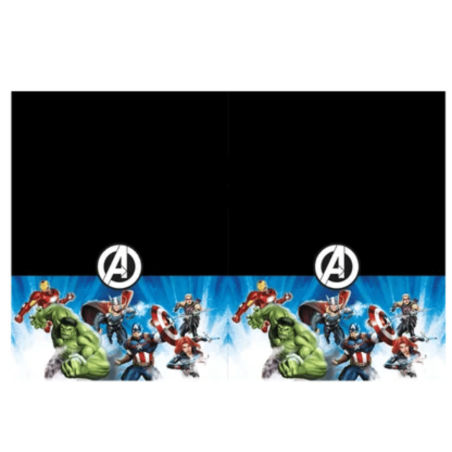 Avengers birthday tablecloth, 120 x 180 cm