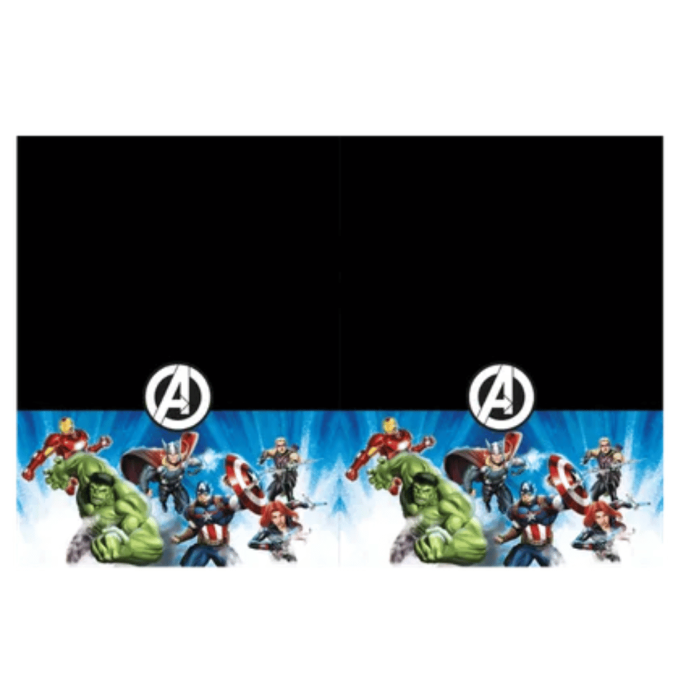 Avengers birthday tablecloth, 120 x 180 cm