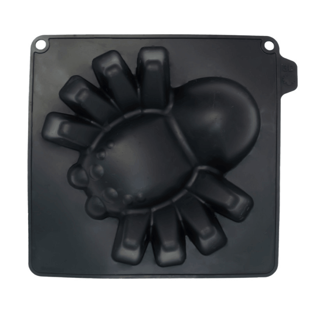 3D spider cake mold