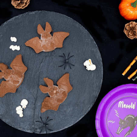 mini Halloween bat cake - Cécoa Paris