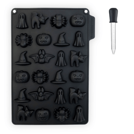 Halloween candy mold with pipette, Cecoa Paris