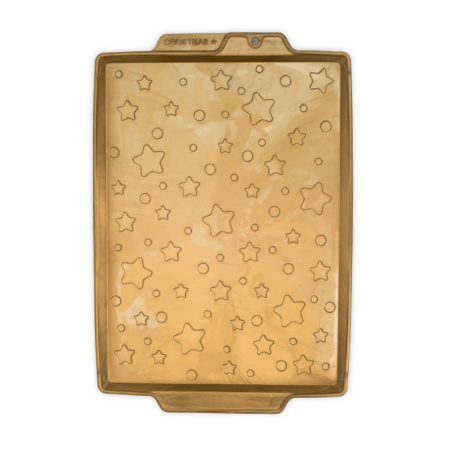 silicone sponge cake tray with Christmas stars - Cécoa Paris
