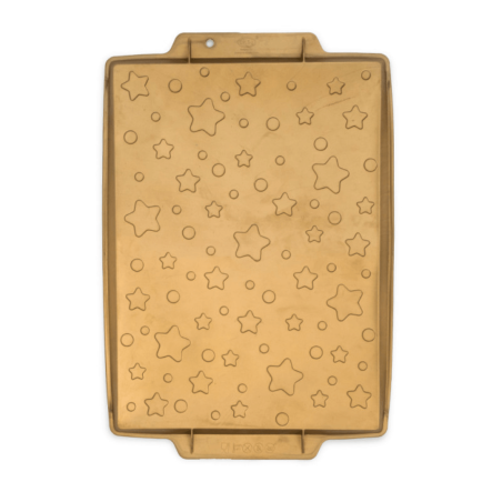Textured mat for sponge cake - Christmas star patterns