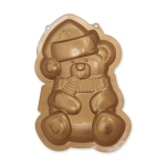 Christmas teddy bear silicone mold