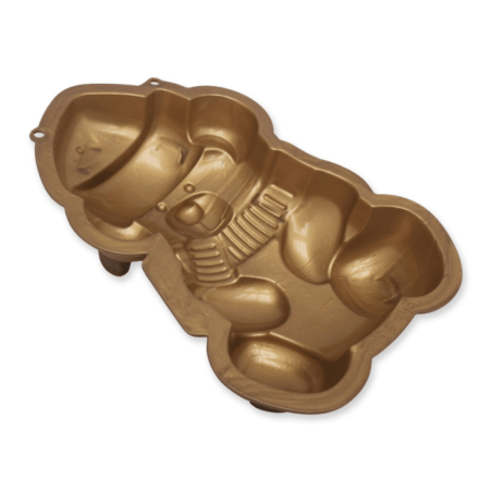 teddy bear silicone mold for Christmas cake