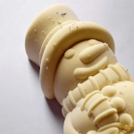 Pavoni Italia ice cream log - snowman