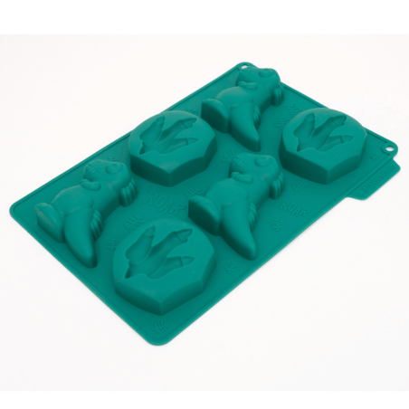 Dinosaur cake silicone mold