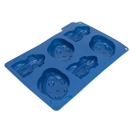 silicone mold for 6 space-themed cakes