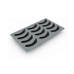 Silicone trompe l'oeil mold for banana cake x12