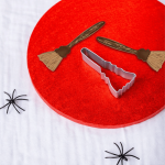 metal cookie cutter witch's broom