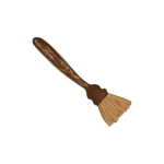 Halloween cookie in the shape of a witch's broom