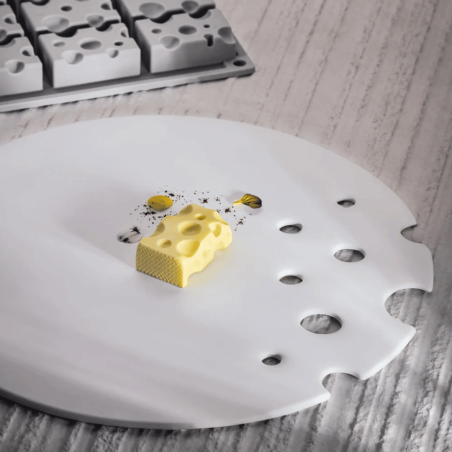 trompe l'oeil mold with Gruyere cheese
