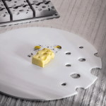 trompe l'oeil mold with Gruyere cheese