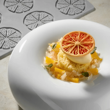 silicone mold Pavoni Italia - citrus