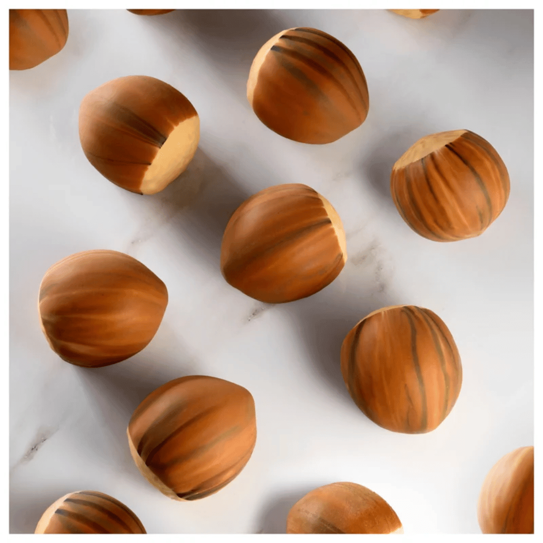 hazelnut trompe l'oeil - Pavoni Italia