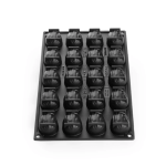 almond trompe l'oeil pastry mold