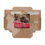 10 kraft paper cake and biscuit boxes with a window