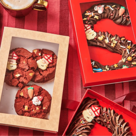Kraft box for cakes and pastries - funcakes